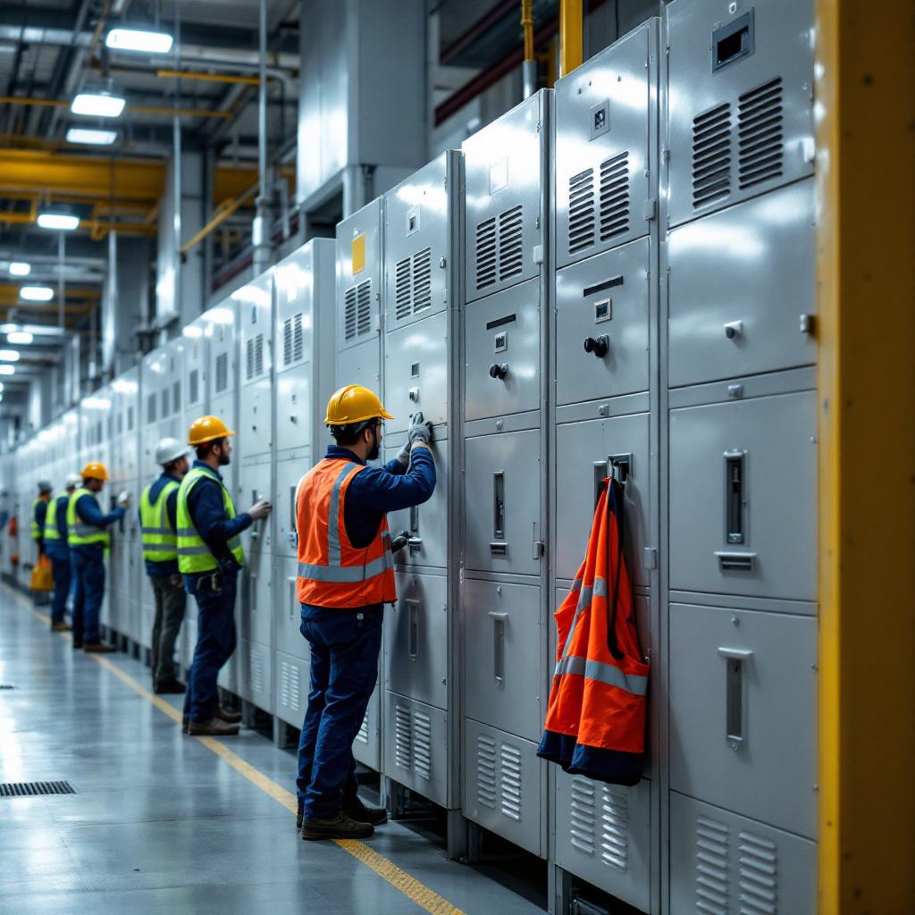 Lockers de Seis Niveles